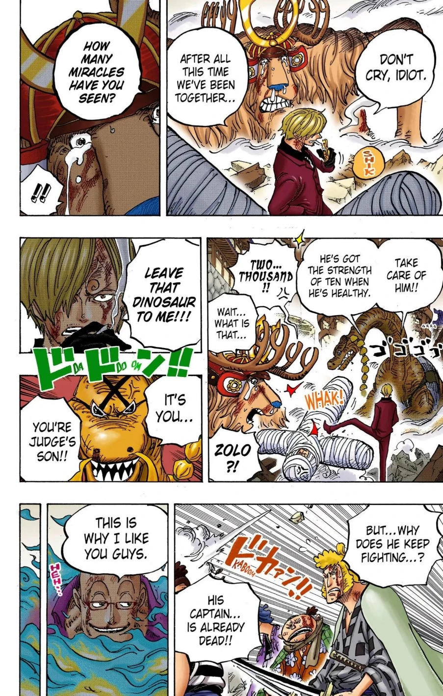 One Piece Volume 100 Page 166